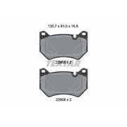 Textar Front Brake Pad Set 2295801