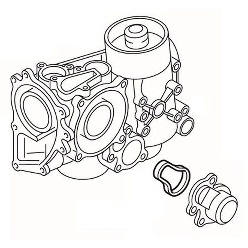 Elring Mercedes Oil Cooling Thermostat Gasket fits Deutz-Fahr Series 11 2014 on
