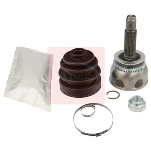 Apec CV Axle Shaft Assembly Wheel Side ACV1280