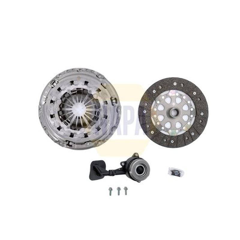 NAPA Clutch Kit Set 3pc fits Ford C-Max 2007-2010 1.8