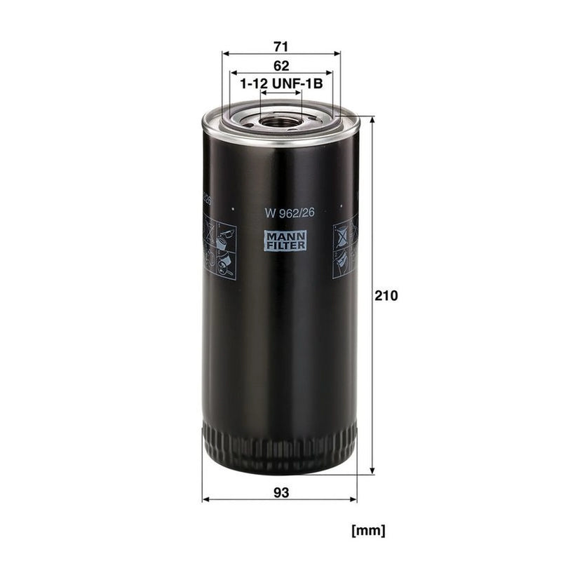 MANN-FILTER Engine Oil Filter