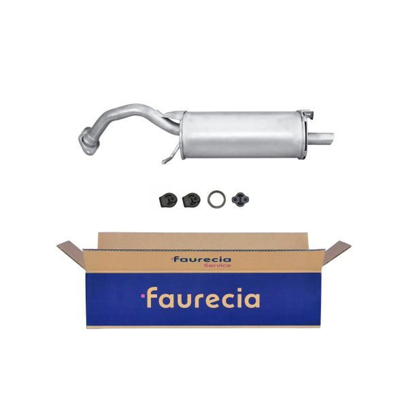 Hella End Silencer Rear fits Toyota Corolla Fx Compact 1985-1987 1.3
