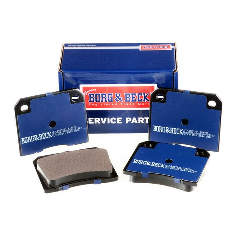 Borg & Beck Rear Brake Vented Discs & Pads fits Ac Me 1979-1986