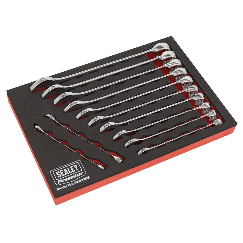 Sealey Combination Spanner Set 12pc Metric AK63265 Sealey - Dynamic Drive
