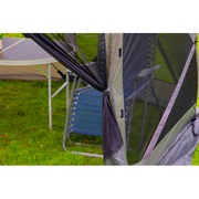 Event Shelter Gazebo 3.6m x 3.6m Outdoor Camping Motorhome Caravan Maypole  - Dynamic Drive