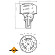 NRF Thermostat,Coolant 725177