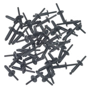 Sealey Plastic Rivet 6.3 x 25.2mm Pack of 50 PR002 Sealey  - Dynamic Drive