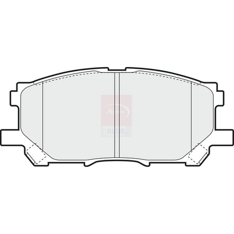 Apec Front Brake Vented Discs & Pads fits Lexus Rx 2003-2015