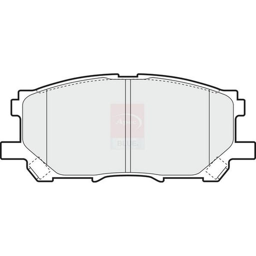 Apec Front Brake Vented Discs & Pads fits Lexus Rx 2003-2015