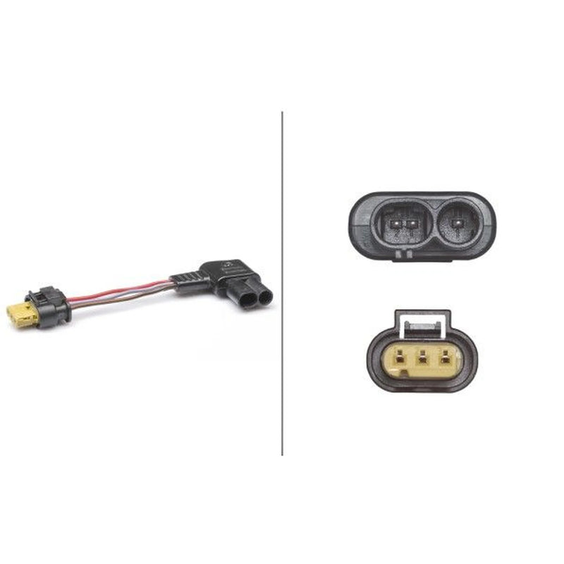 Hella Battery Terminal Adapter Connector fits BMW 1 2004-2013