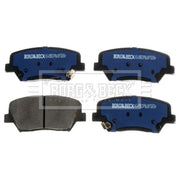 Borg & Beck Front & Rear Brake Discs & Pads fits Kia Carens IV 2013-2018