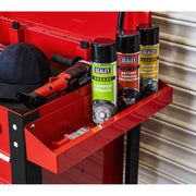 Superline PRO Heavy-Duty Mobile Tool & Parts Trolley 5 Drawers & Lockable Top Superline Pro - Dynamic Drive