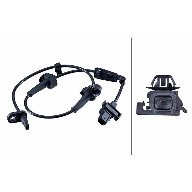 Hella ABS Wheel Speed Sensor Front fits Honda Civic IX 2011-2016 1.6 1.8