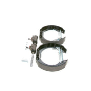 Bosch Brake Shoe Set Axle Kit fits BMW 3 Compact 1994-2000