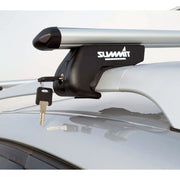 Steel Locking Roof Rack Cross Bars fits Mercedes X Class 2017-2019 Summit  - Dynamic Drive