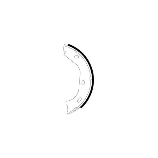 Mintex 4 x Parking Brake Shoe Set fits Mercedes-Benz /8 1968-1977