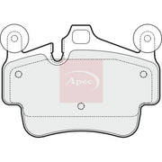 Apec Front Brake Pad Set PAD1634