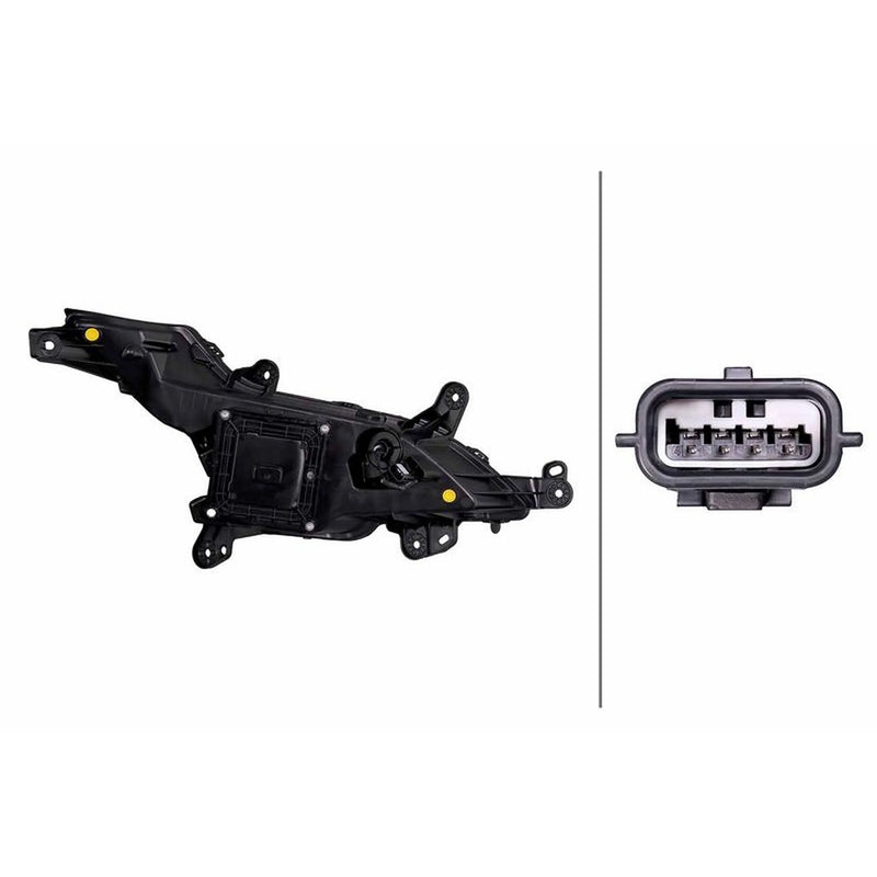 Hella Daytime Running Light LED Left fits Renault Megane E-Tech SUV 2021 on