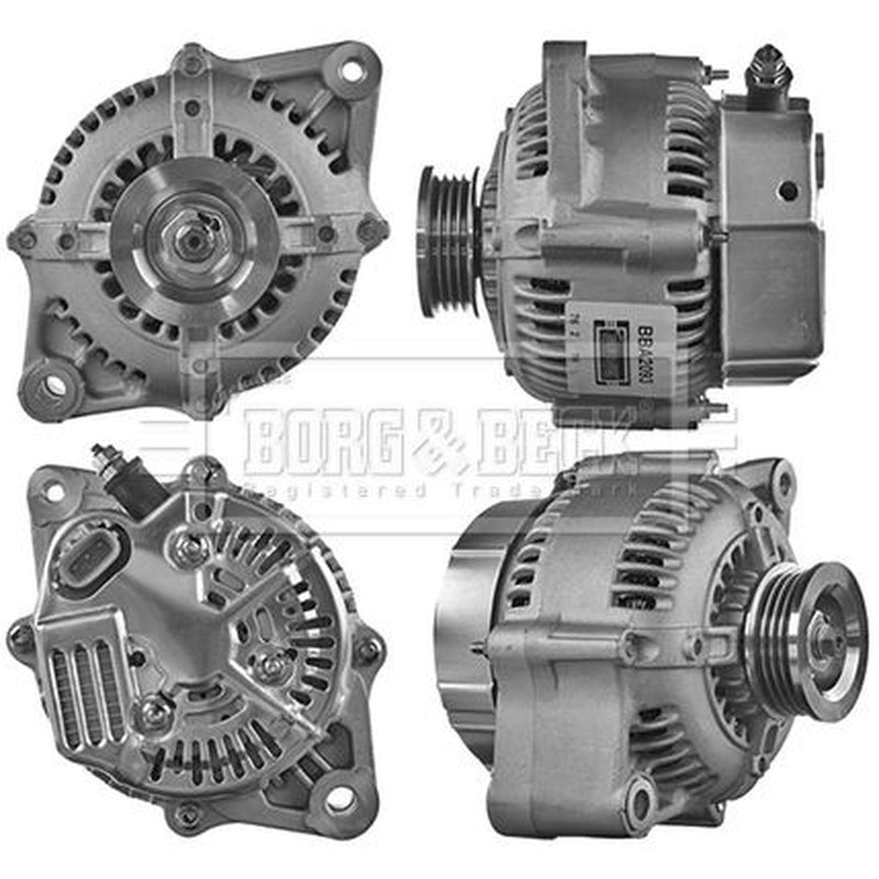 Borg & Beck Car Alternator 12V fits Suzuki Baleno 1995-2002 1.3 1.6
