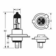Ring Xenon 200 H4 Head Light Bulbs | Performance +200% Brighter - Pair Ring Automotive  - Dynamic Drive