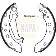 NAPA Brake Shoe Set Axle Kit NBS1053
