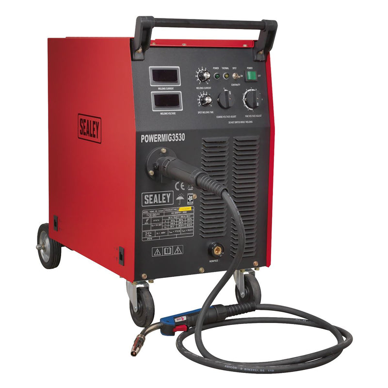 Sealey Professional MIG Welder 300A 415V 3ph with Binzelï Euro Torch Sealey - Dynamic Drive
