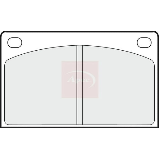 Apec Front Brake Pad Set PAD576