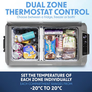 Dellonda Portable Fridge Freezer/Cool Box with LED Display 60L DL15 Dellonda - Dynamic Drive