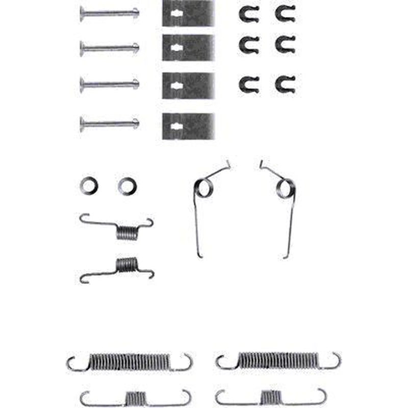 Mintex Brake Shoe Accessory Kit Rear fits Daihatsu Charade 1987-2001