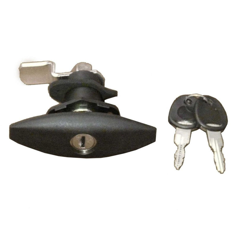 FAP Oval Lock Black Caravan/Motorhome Part Nova - Dynamic Drive