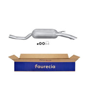 Hella End Silencer Rear fits Mercedes-Benz 124 1985-1993 124.026 124.030 124.050