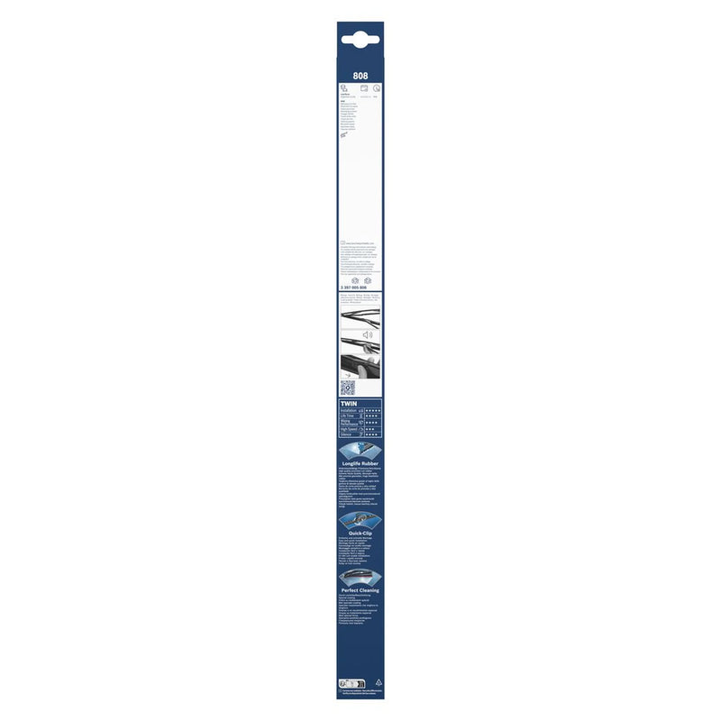 Bosch Eco Front Wiper Blade Set 650mm + 650mm — 808 fits Land Rover Range Rover
