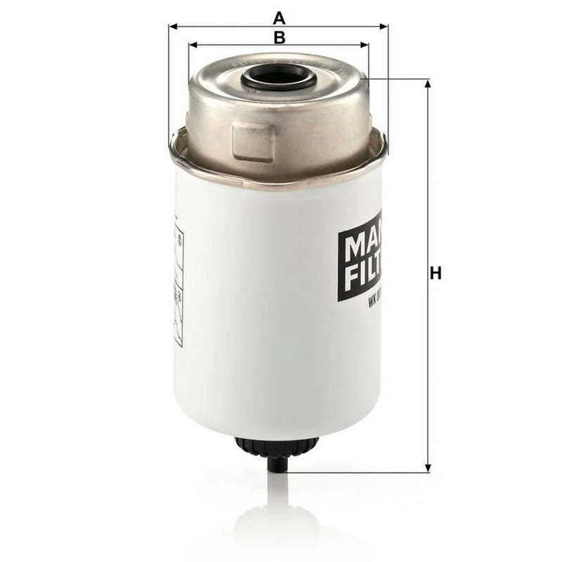 MANN-FILTER Fuel Filter Element fits Land Rover Range Rover 2006-2012 3.6