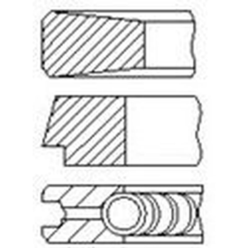 FAI Piston Ring Kit (1CYL) PR108-000 0640.WS PR108-000
