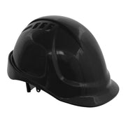Sealey Safety Helmet Vented (Black) 502BLK Worksafe - Dynamic Drive