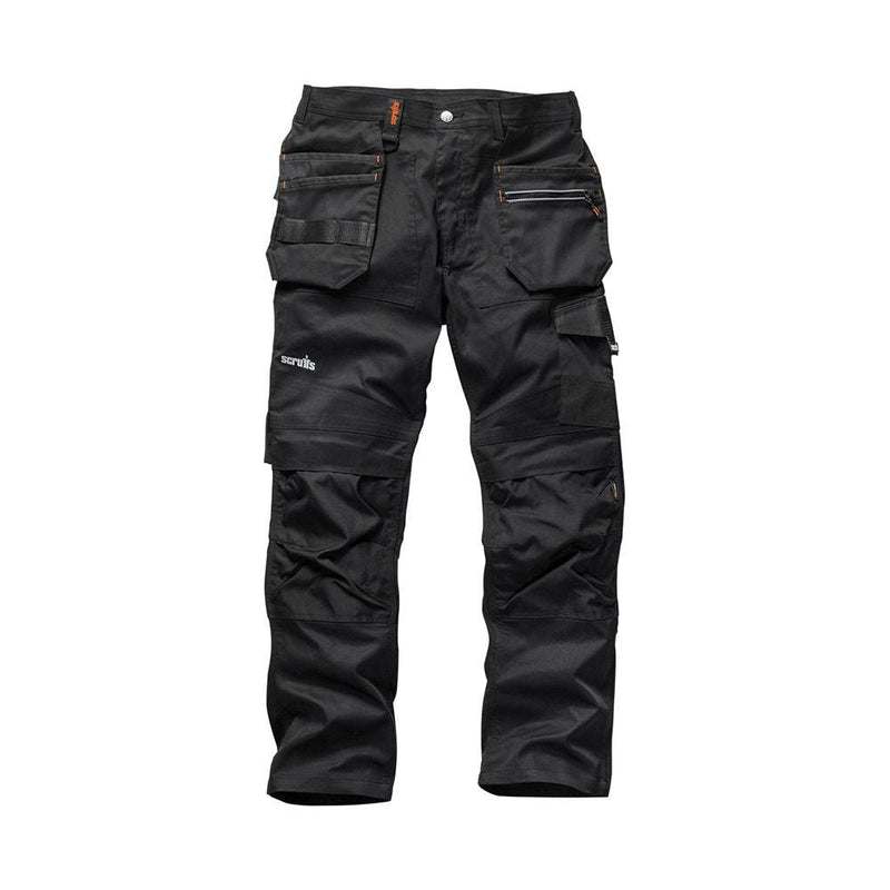 Scruffs Trade Flex Trousers Black 32R Scruffs - Dynamic Drive