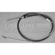 First Line Handbrake Cable Left Rear fits Skoda Octavia I 1996-2010 1.6 1.9