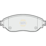 NAPA Front Brake Pad Set fits Fiat Talento 2016 on 1.6