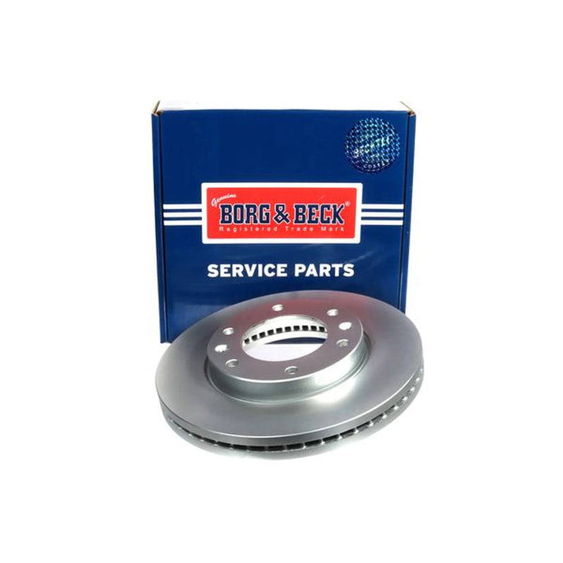 Borg & Beck Front & Rear Brake Discs & Pads fits Hyundai H-1 2002-2004 2.5