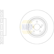NAPA Front & Rear Brake Discs & Pads fits Subaru Forester 2013 on 2.0