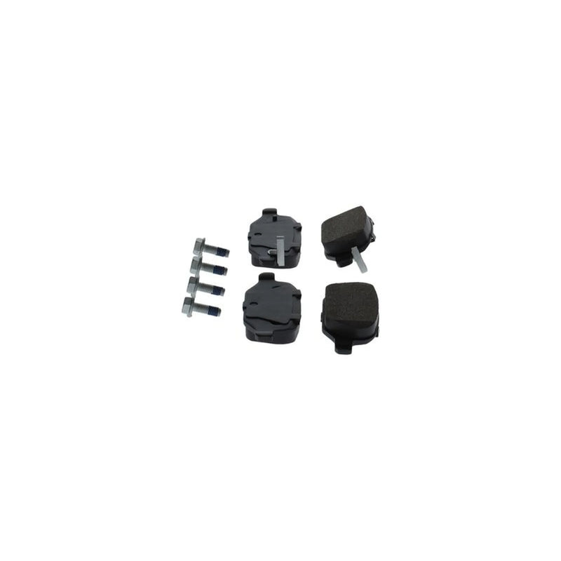 Bosch Front & Rear Pads fits Fiat 500L 2012-2018 0.9 1.3 1.4 1.6