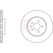Apec Front & Rear Brake Discs & Pads fits Fiat Tipo 2015-2020 1.3 1.4 1.6