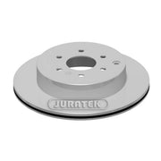 Juratek 2 x Vented Brake Discs fits Nissan Pathfinder III 2005-2010 2.5 3.0 4.0