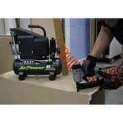 Sealey Compressor 6ltr Direct Drive 1hp SAC0610E Sealey  - Dynamic Drive