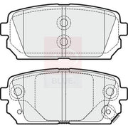 Apec Front & Rear Brake Discs & Pads fits Kia Carens III 2006-2013 1.6 2.0