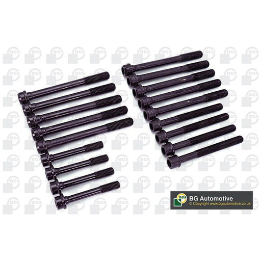 BGA Cylinder Head Bolt Set with Cylinder Head Gasket Kit fits Jeep Cherokee