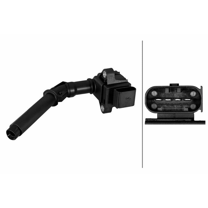 Hella Ignition Coil Pack fits Dacia Dokker 2019-2021 1.3