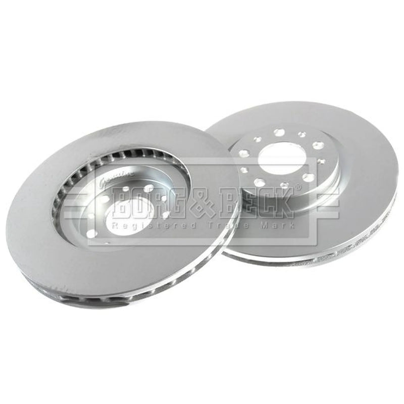 Borg & Beck Front & Rear Brake Discs & Pads fits Fiat Tipo 2016-2020 1.4 1.6