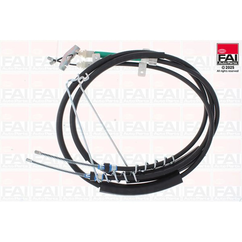 FAI Handbrake Cable Left Rear fits Ford Transit Connect 2002-2013 1.8