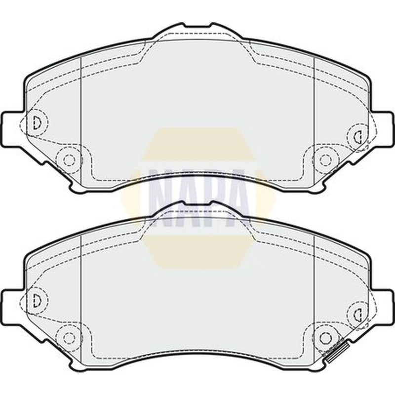 NAPA Front Brake Pad Set NBP1326